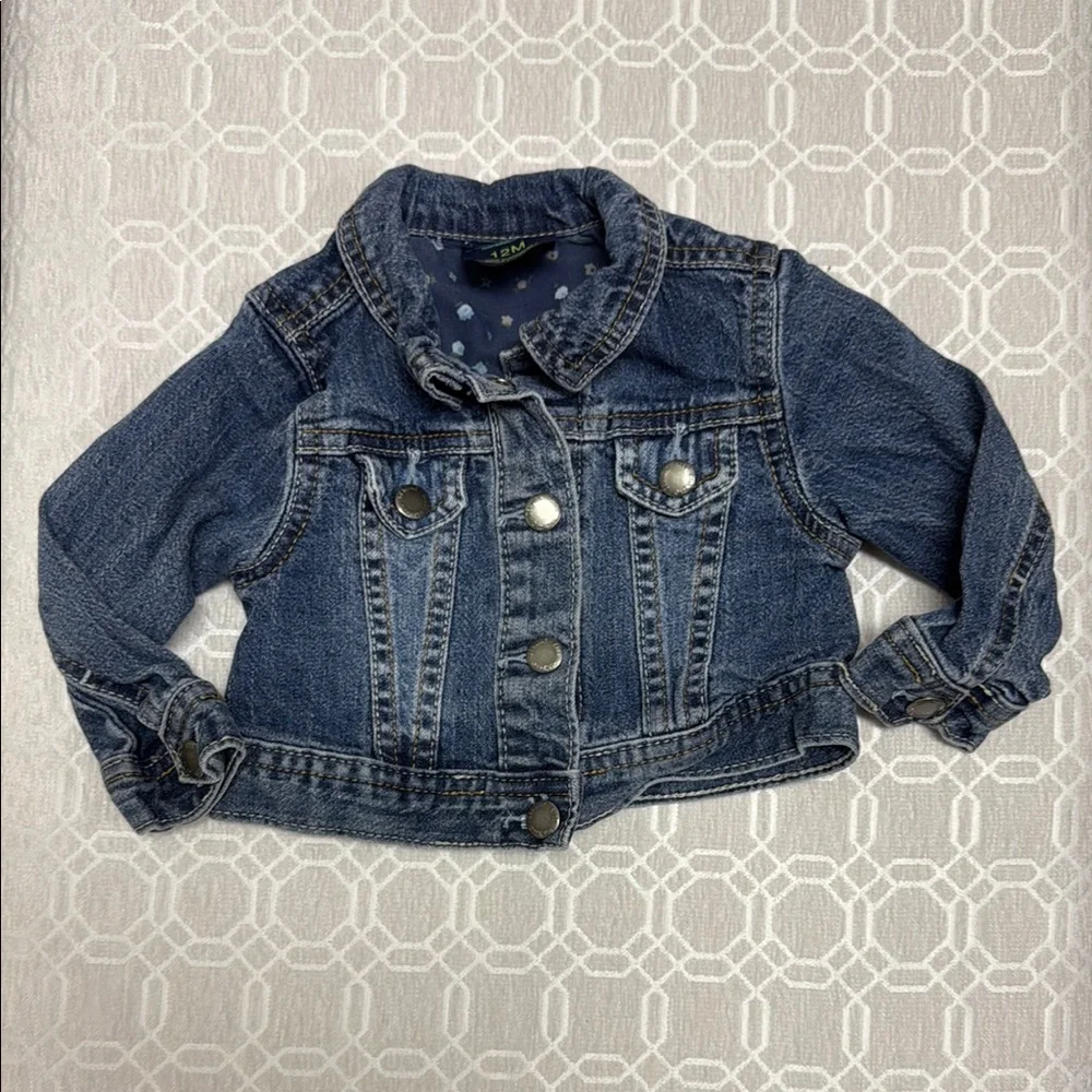 Oshkosh Denim Baby Jacket 12 months